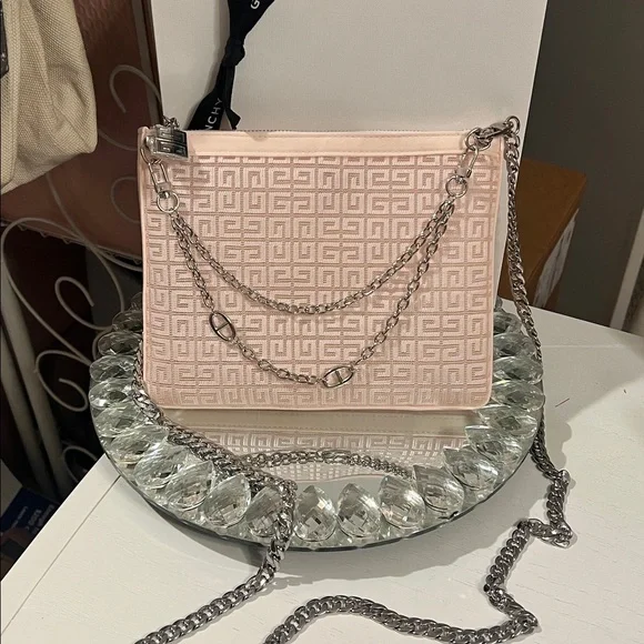 Givenchy Pink Chain Cosmetic Bag - Picture 7 of 10